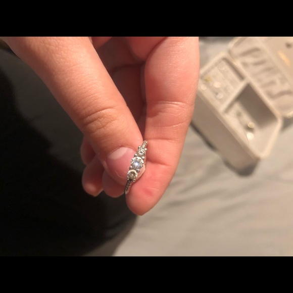 SOLD PANDORA Fairytale Sparkle Ring - Picture 7 of 8